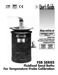 Thumbnail of document Manual - FSB-3 Fluidized Sand Bath Calibrators